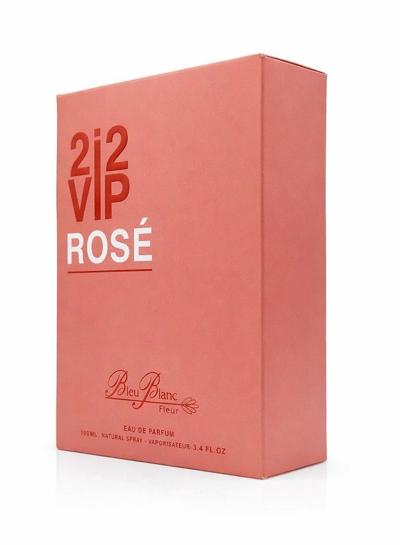 Bleu Blanc Fleur 2i2 Vip Rose Eau De Parfum For Women - 100 ML - Image 2
